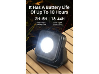 Superfire Lanterna Em Miniatura LED COB 12W 500lm IP44 FS42 Superfire Lanterna Em Miniatura LED COB 12W 500lm IP44 FS42